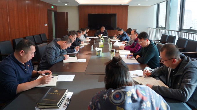 必一体育党史学习教育领导小组办公室召开第五次工作推进会