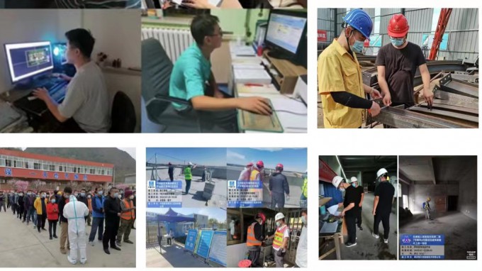 同心协力抗疫情 同向而行显担当必一体育多措并举筑牢疫情防控防线