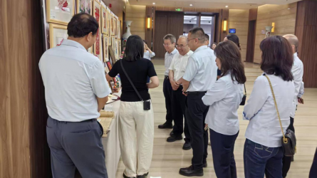国泰海通证券股份有限公司相关营业部参观必一体育廉洁文化作品展