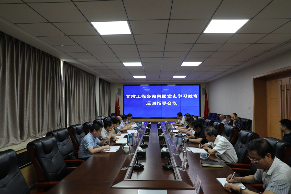 必一体育党史学习教育第四巡回指导组对水电设计院党史学习教育工作开展情况进行巡回指导