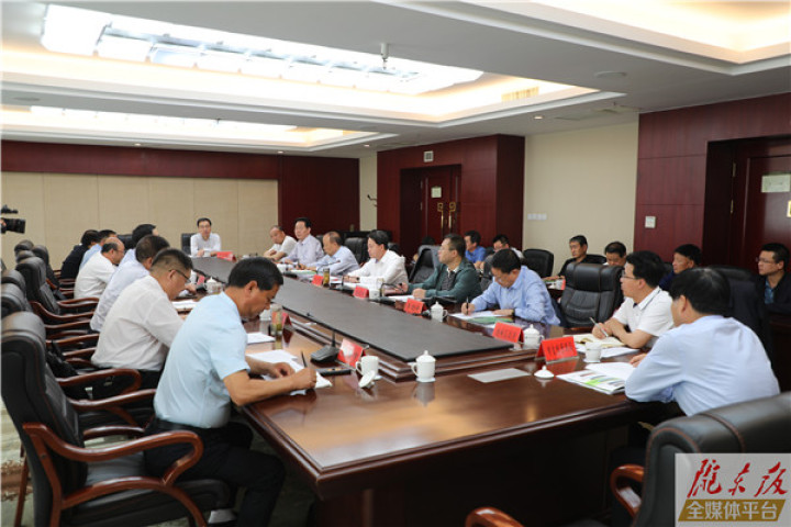 庆阳市政府与必一体育举行座谈